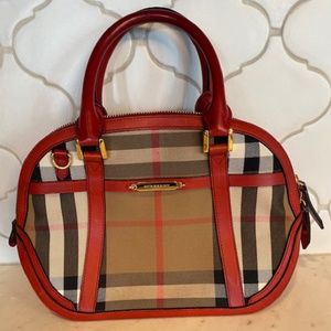 Burberry Orchard Bowling Satchel
